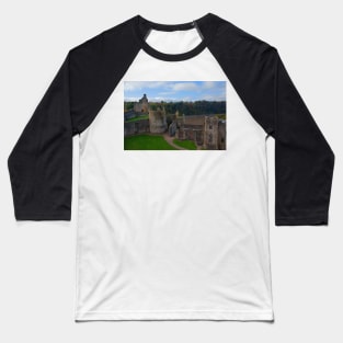 Chepstow castle, Wales Baseball T-Shirt